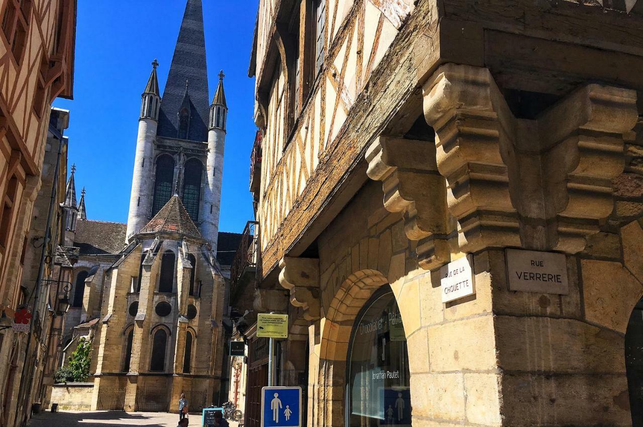 Centre Historique Dijon - Le Patioアパートメント エクステリア 写真